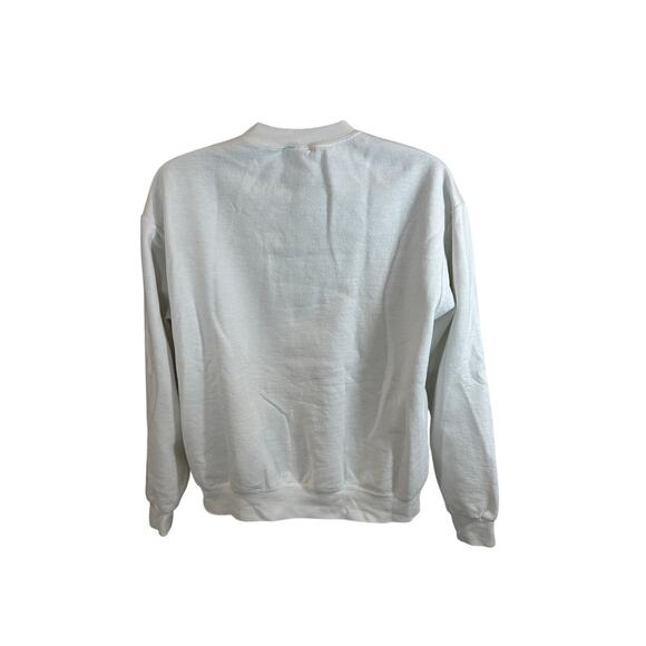 Notre Dame Irish Men’s Sweatshirt, White, Large - Picture 2 of 6